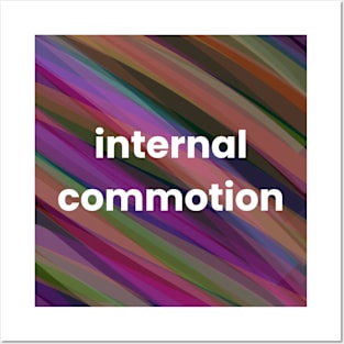 Internal Commotion Posters and Art